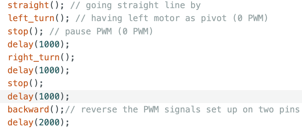 open loop control