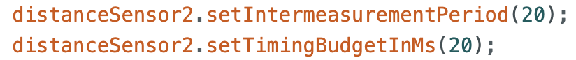 change TOF sampling rate