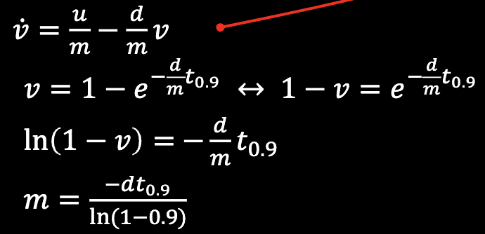 finding m value